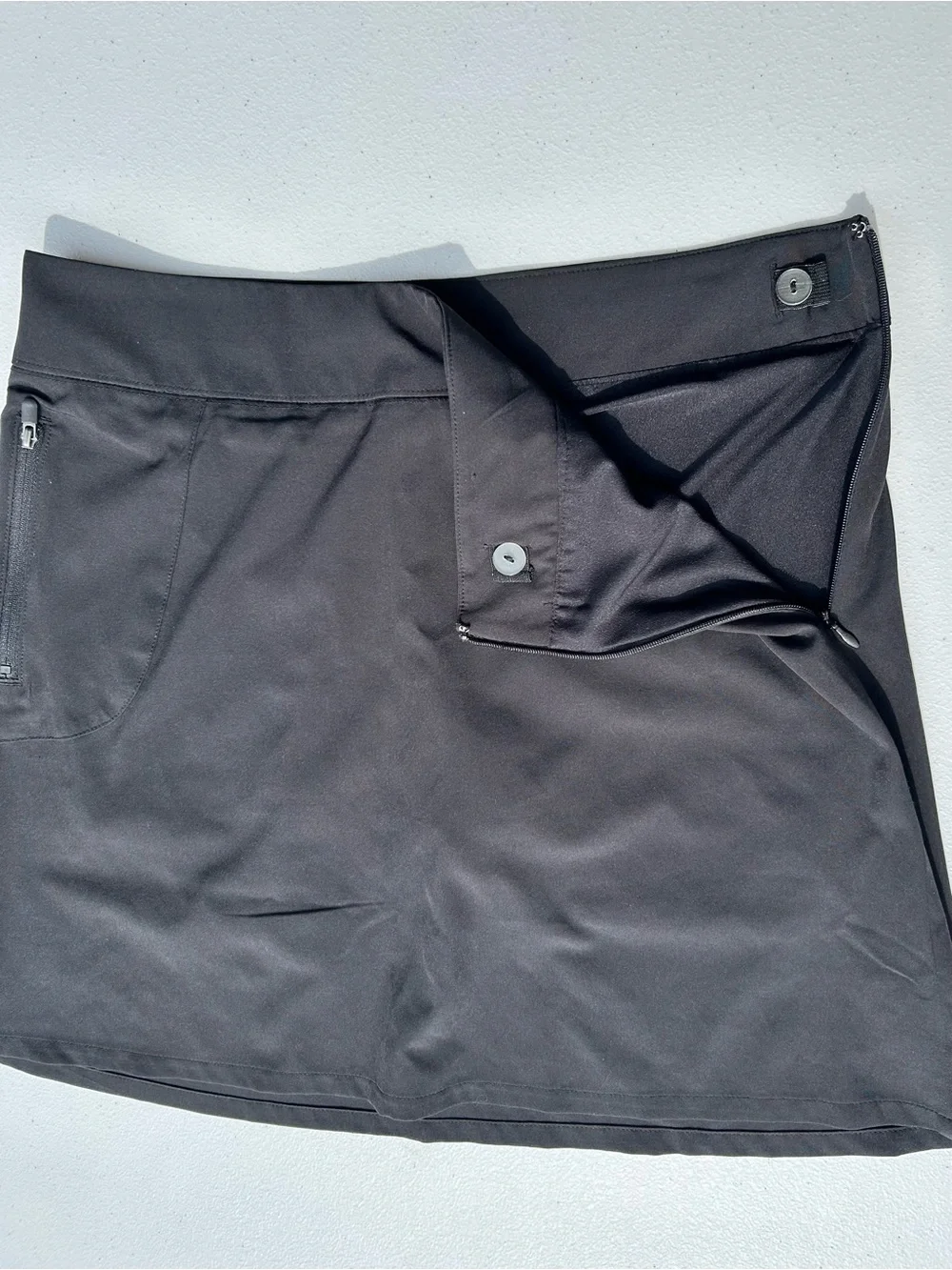 Fila Sport Black Athletic Skort Tennis Golf Skirt Size S - Picture 8 of 10